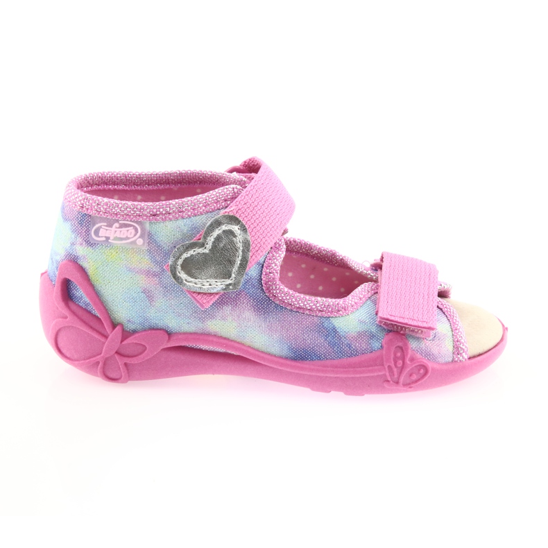 Pantofi pentru copii Befado galbeni 342P005 multicolor roz 1