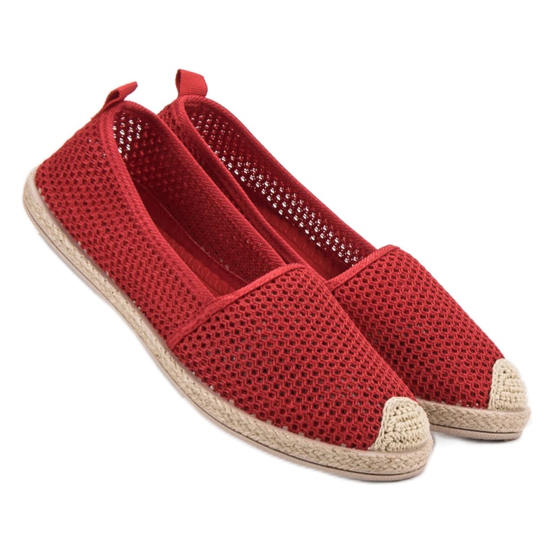 Seastar Espadrile textile roșii roșu 1
