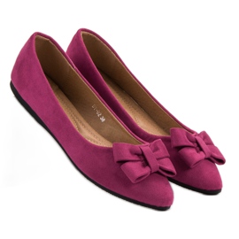 Ch. Creation Suede Ballerina In Spitz roz 5