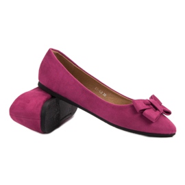 Ch. Creation Suede Ballerina In Spitz roz 2
