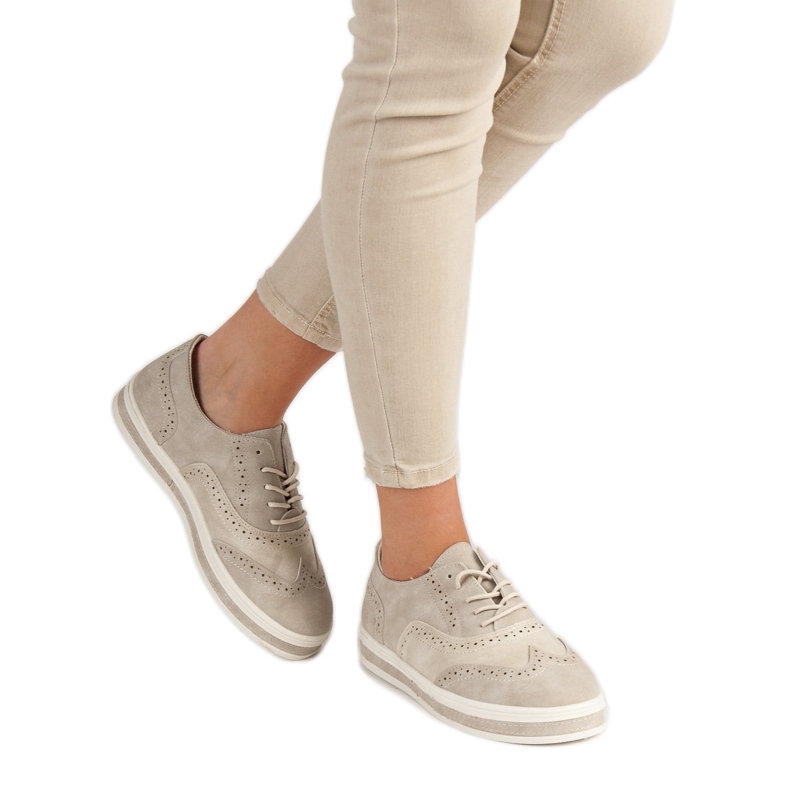 SHELOVET Brogi bej 1