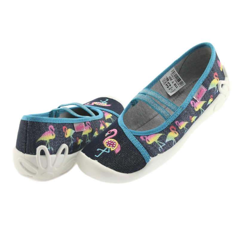 Încălțăminte pentru copii Befado 116Y251 albastru gri albastru marin 4