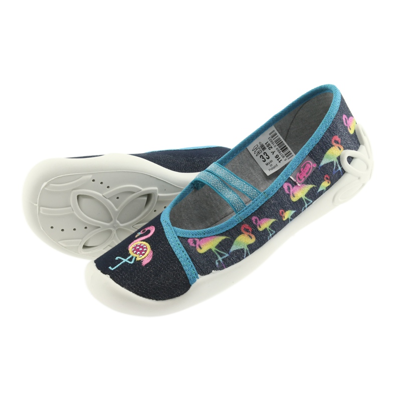 Încălțăminte pentru copii Befado 116Y251 albastru gri albastru marin 5