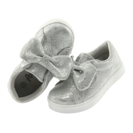 Adidași cu arc argintiu American Club ES23 gri 4