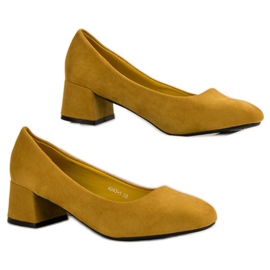 SHELOVET Pompe de muștar galben 1