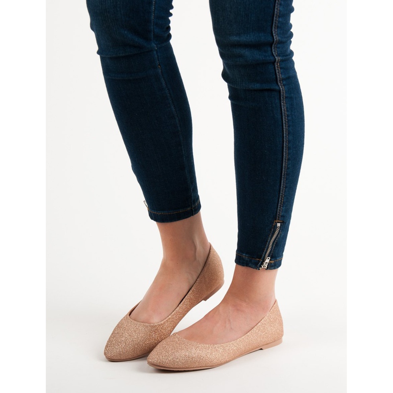 Seastar Balerini sclipici de aur 2 Seastar Balerini sclipici de aur 2