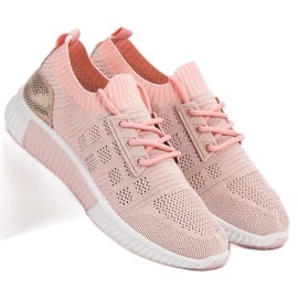 Primavera Pantofi roz alunecați 1