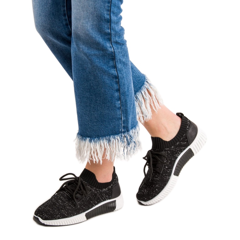 Primavera Încălțăminte neagră negru 2