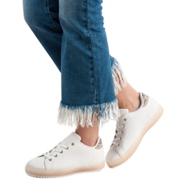 SHELOVET Pantofi sport pentru femei alb 2