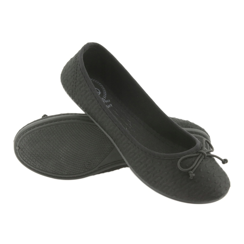 Adidași negri McKey, balerini slip-on negru 3 Adidași negri McKey, balerini slip-on negru 3