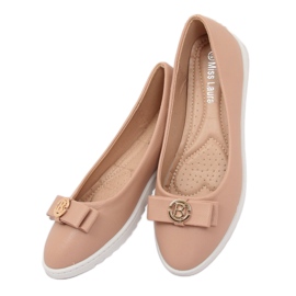 Balerini de dama bej YSD-03 Nud 2