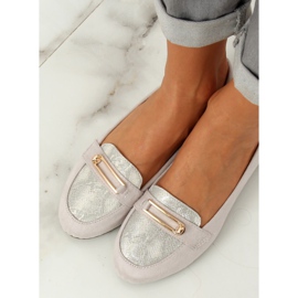 Mocasini dama gri VS-662 LT.GRAY 2