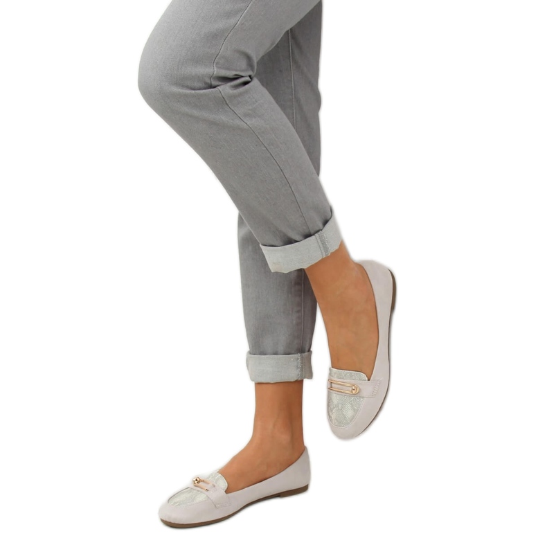 Mocasini dama gri VS-662 LT.GRAY 1 Mocasini dama gri VS-662 LT.GRAY 1