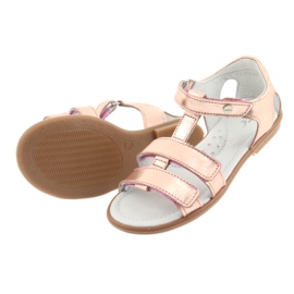 Sandale pentru fete aur roz Bartek 56016 galben 5 Sandale pentru fete aur roz Bartek 56016 galben 5
