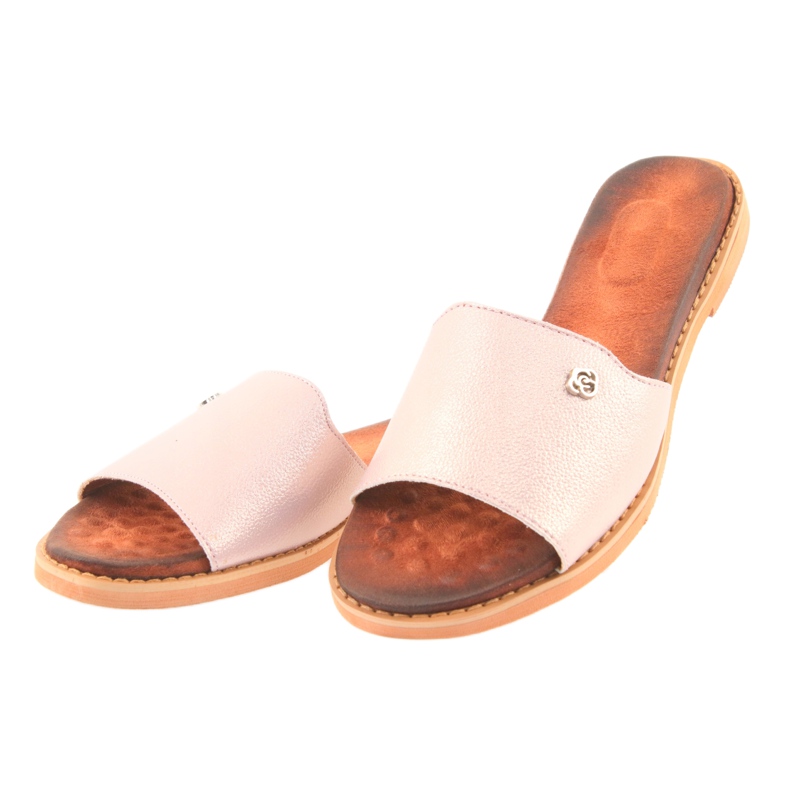 M.Daszyński Daszyński Flat Flat Heel 1837 Pink roz 3