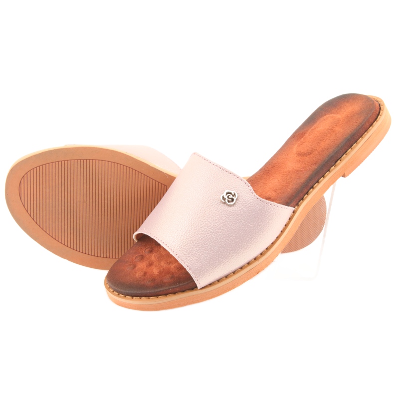 M.Daszyński Daszyński Flat Flat Heel 1837 Pink roz 4