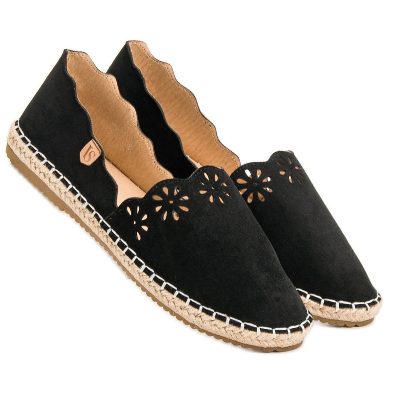 VICES Espadrile negre negru 2