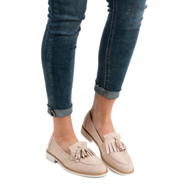 Mocasini bej VICES 2