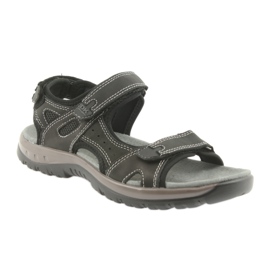 Sandale DK cu velcro negru și fund EVA 1 Sandale DK cu velcro negru și fund EVA 1