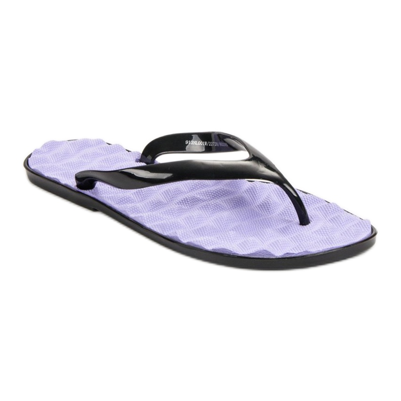 SHELOVET Flip-flops din cauciuc violet 1