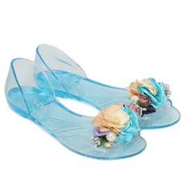 Balerini meliski albastru 7620-PL Albastru 1