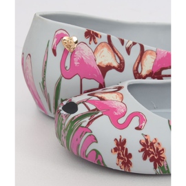 Meliski cu flamingo gri CK85 Gri violet multicolor 1