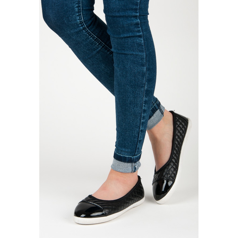 Seastar Balerine confortabile negru 2 Seastar Balerine confortabile negru 2