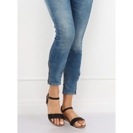 Sandale dama negre S18-33 Negre negru 1