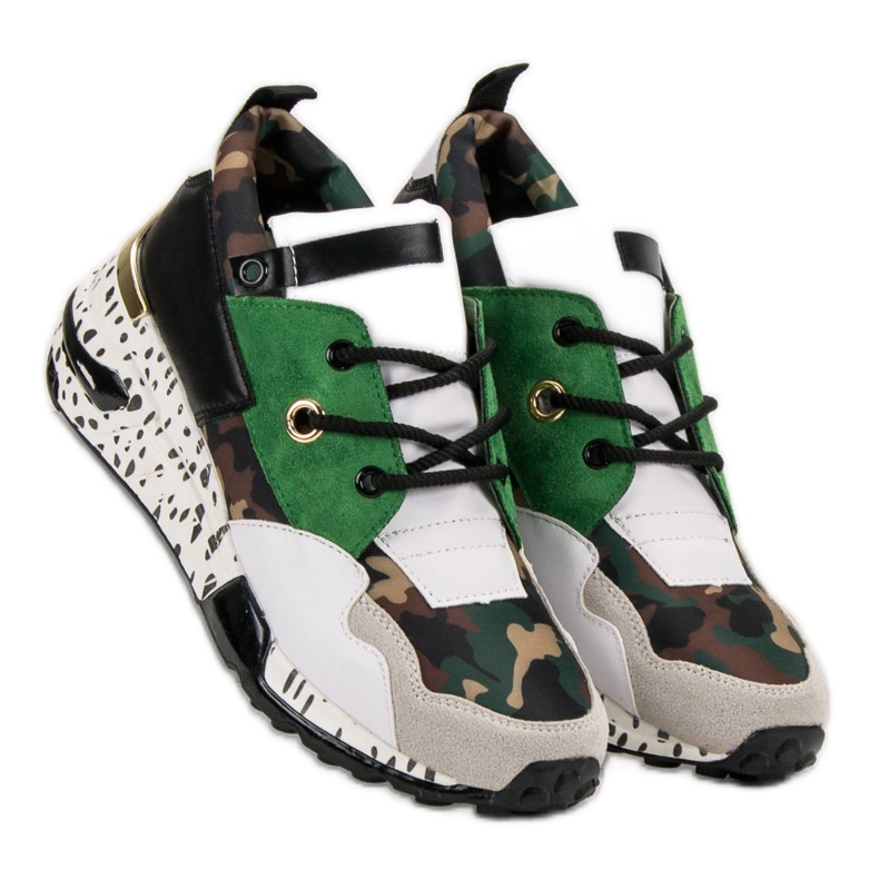 Adidași la modă VICES alb multicolor 2