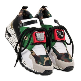 Adidași la modă VICES alb multicolor 5