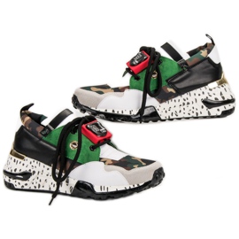 Adidași la modă VICES alb multicolor 6