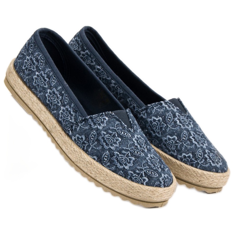 VICES espadrile albastre albastru 2