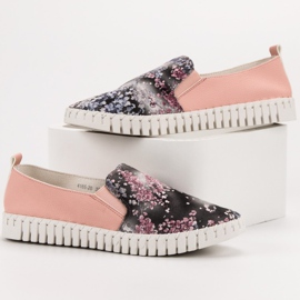 Vices Sliponii cu model multicolor roz 8