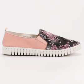 Vices Sliponii cu model multicolor roz 3