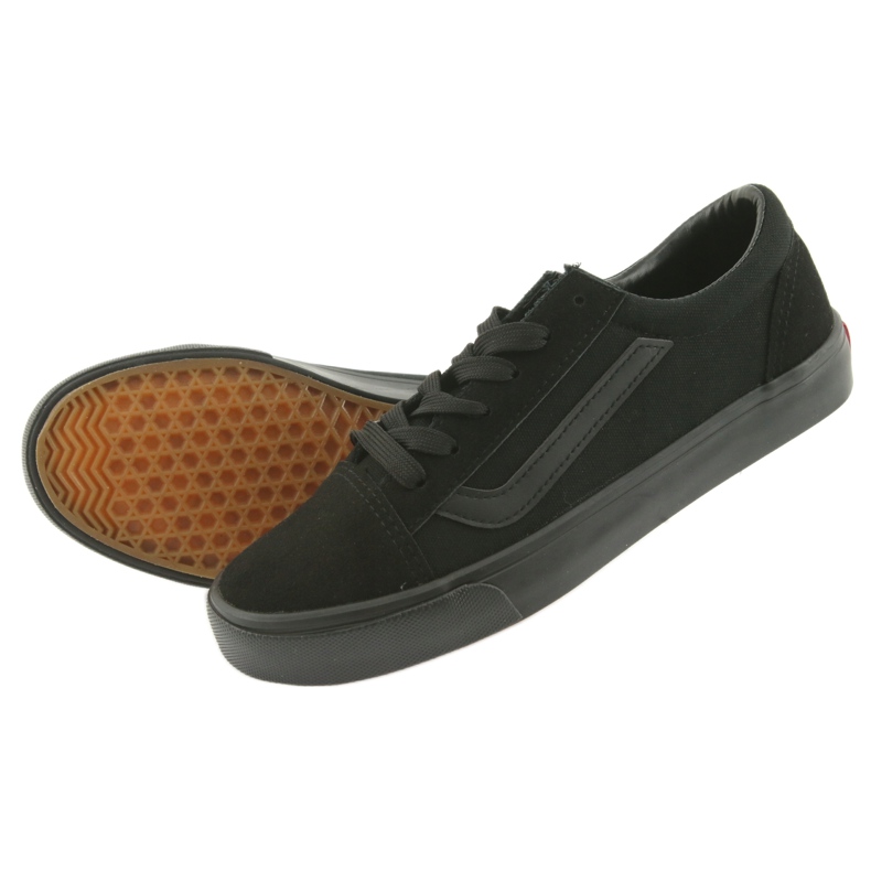 Adidasi Atletico 18081 cu siret, negri negru 5