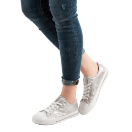 Bestelle Adidași argintii gri 1