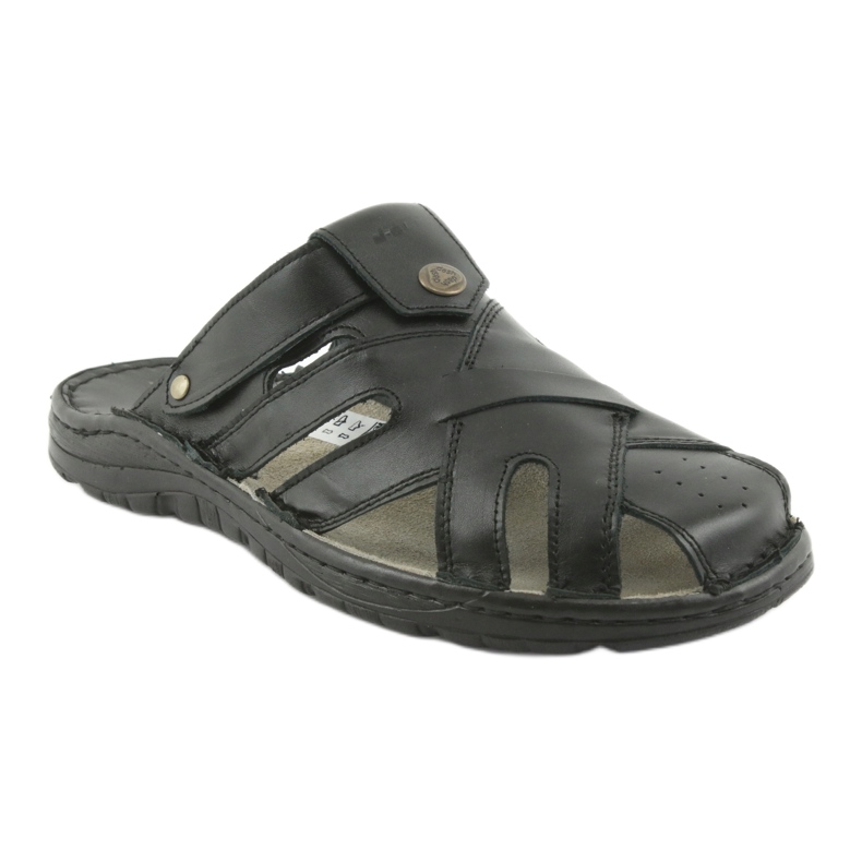 Papuci barbati Naszbut 051 negri negru 1