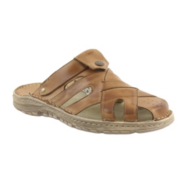 Papuci barbati Naszbut 051 bej 1