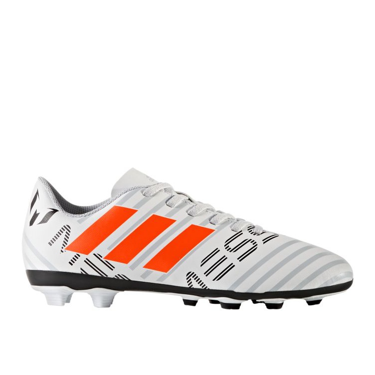 Ghete de fotbal Adidas Nemeziz Messi 17.4 FxG Jr S77200 alb 1