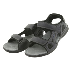 American Club Sandale sport pentru tineret americane HL08 albastru 3