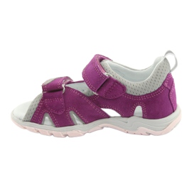 Sandale Velcro Bartek 16187 roz/gri 2 Sandale Velcro Bartek 16187 roz/gri 2