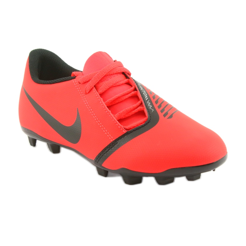 Pantofi de fotbal Nike Phantom Venom Club Fg Jr AO0396-600 roșu 1 Pantofi de fotbal Nike Phantom Venom Club Fg Jr AO0396-600 roșu 1