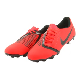 Pantofi de fotbal Nike Phantom Venom Club Fg Jr AO0396-600 roșu 3 Pantofi de fotbal Nike Phantom Venom Club Fg Jr AO0396-600 roșu 3
