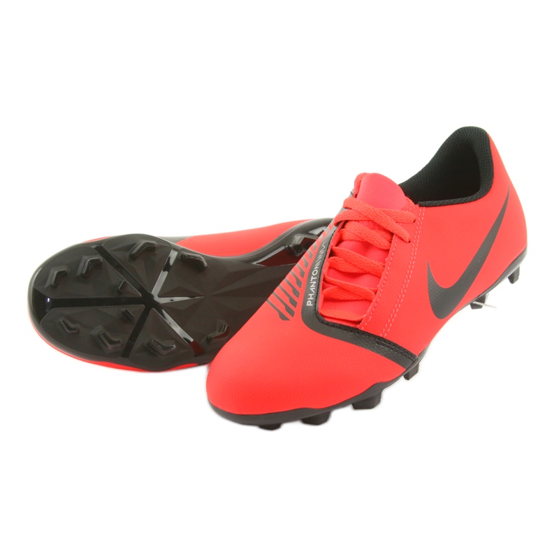 Pantofi de fotbal Nike Phantom Venom Club Fg Jr AO0396-600 roșu 5 Pantofi de fotbal Nike Phantom Venom Club Fg Jr AO0396-600 roșu 5