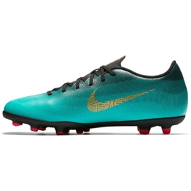 Pantofi de fotbal Nike Mercurial Vapor 12 Club CR7 Mg M AJ3723-390 verde verde 1