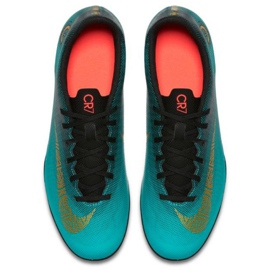 Pantofi de fotbal Nike Mercurial Vapor 12 Club CR7 Mg M AJ3723-390 verde verde 2