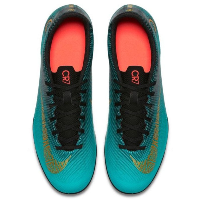 Pantofi de fotbal Nike Mercurial Vapor 12 Club CR7 Mg M AJ3723-390 verde verde 2