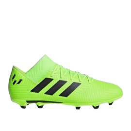 Ghete de fotbal Adidas Nemeziz 18.3 Fg M DB2113 verde verde 1