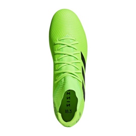 Ghete de fotbal Adidas Nemeziz 18.3 Fg M DB2113 verde verde 2