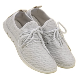 SHELOVET Încălțăminte textilă albă 2